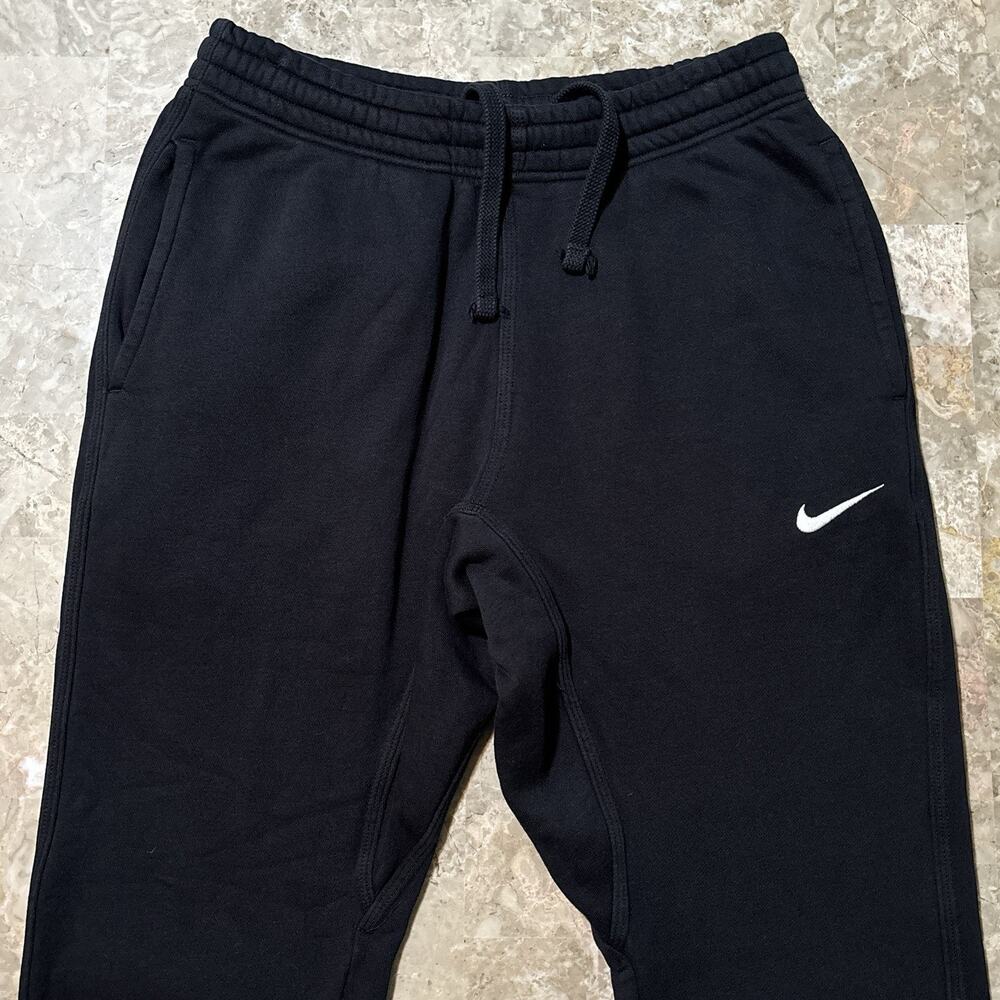 Nike Sweatpants Mens Medium Black Club Fleece Joggers 28” Gym Essentials 716830